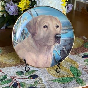 Franklin Mint Devoted Companion dish.